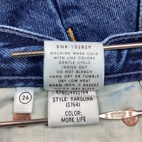 GRLFRND Karolina Distressed Buttonfly Jeans - Picture 10 of 12